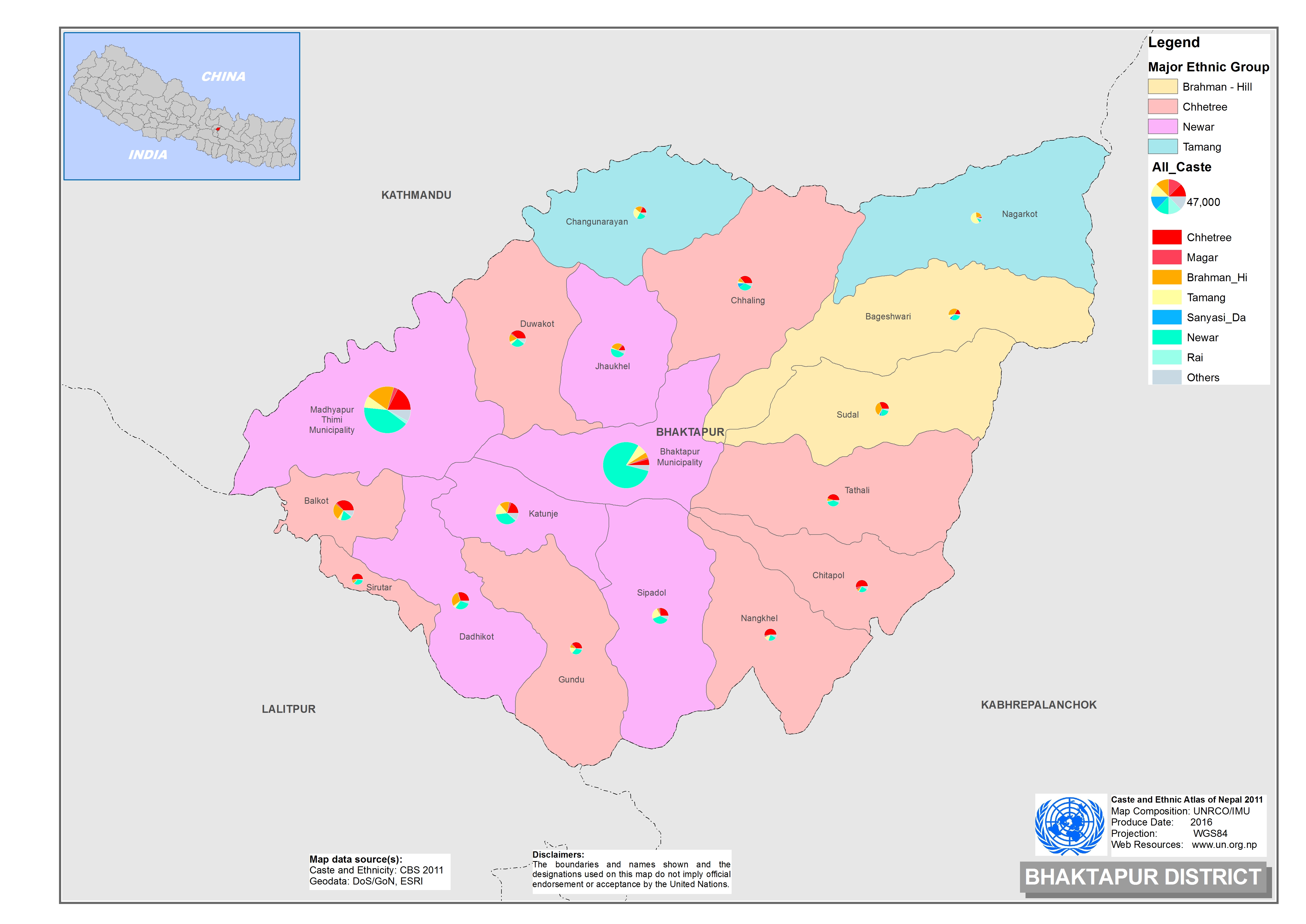 Maps And Graphs Un Nepal Information Platform